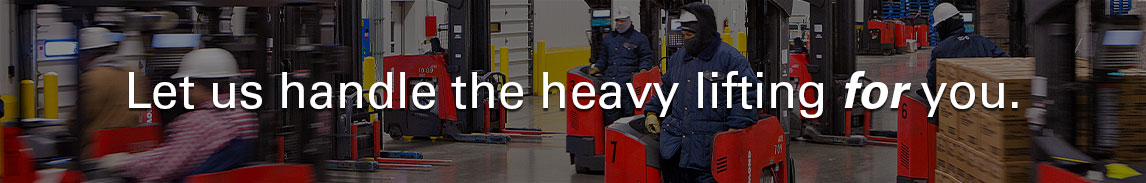 Forklifts, lift trucks, and pallet jacks from Pengate Handling Systems