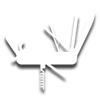 Swiss army knife icon representing the versatility of Raymond manual pallet jacks and hand pallet jacks