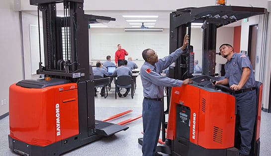 Pengate offers a vast selection of forklift operator and pedestrian training solutions.