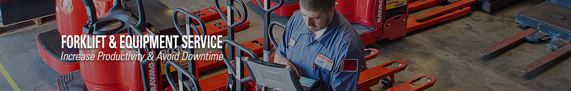 Take advantage of our scheduled maintenance and preventative maintenance service programs for your forklifts and warehouse equipment