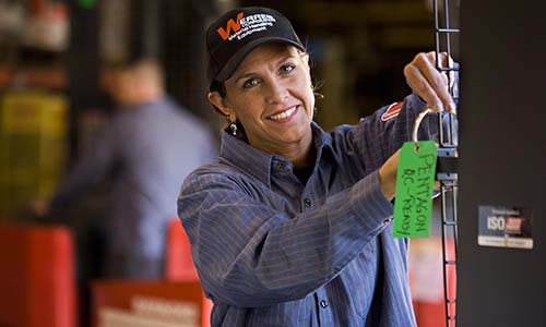 Raymond forklift service at Werres