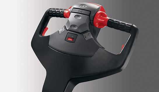 Raymond 8410 End Rider Pallet Jack CoastPro for order picking with ease